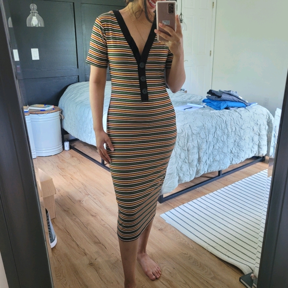 Zara Midi Shirt Dress